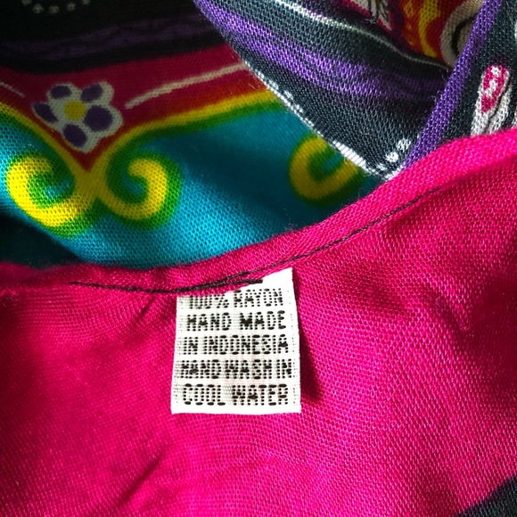 Ethnic print cover up - Picture 5 of 5